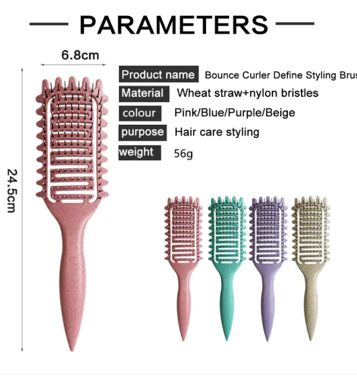 Hair Curler Hollow Comb