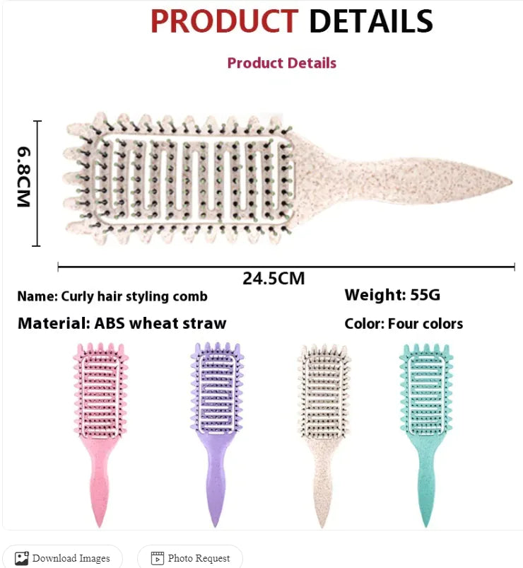 Hair Curler Hollow Comb