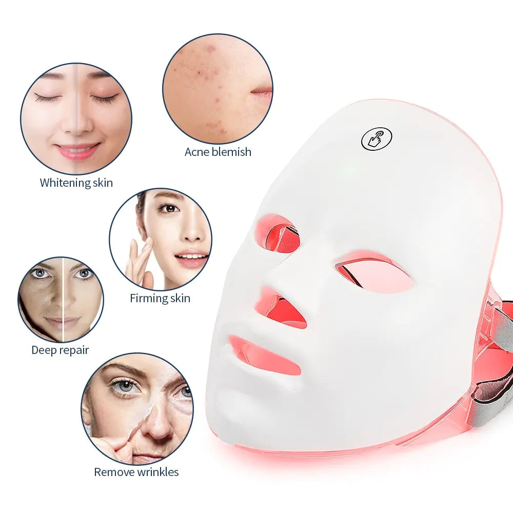 LED Light Therapy Mask Pro Set